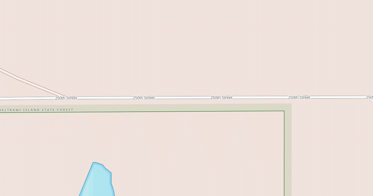 Map preview of Warroad/Roseau Trails