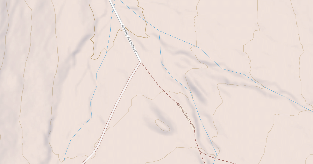 Map preview of Daniel Doan Trail