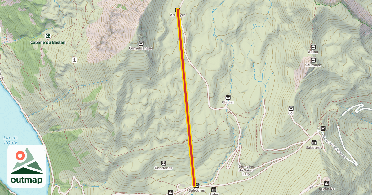 Map of Arrouyes