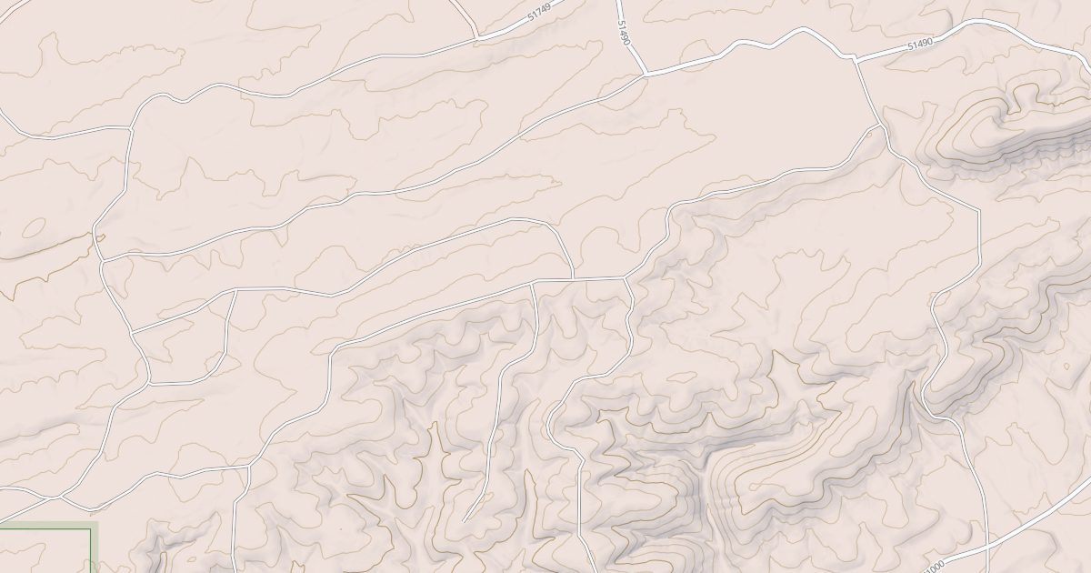 Map preview of USFS National Forest System Roads {B238F01C-6564-4D14-8843-B5E4942B7C7D}