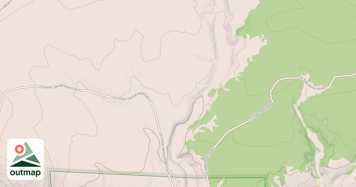 Map of BOSWELL SPUR H