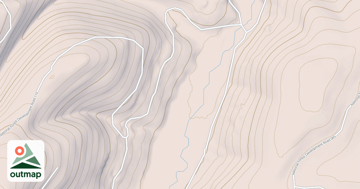 Map of S536J   PINE SLOPE