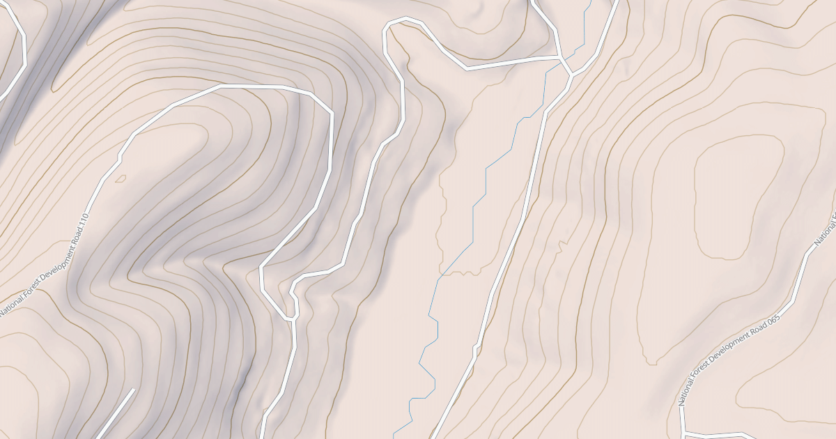 Map preview of S536J   PINE SLOPE