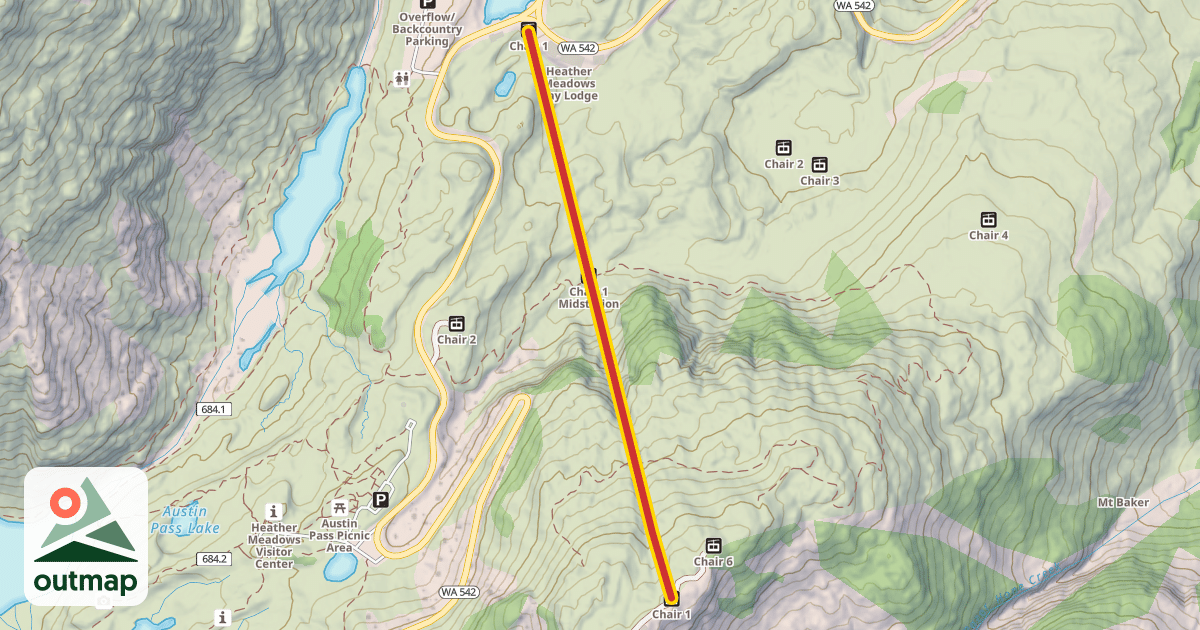 Map of Chair 1