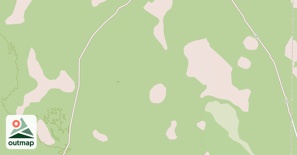 Map of USFS Motor Vehicle Use Map Roads {DF650946-4146-4BF5-BE90-26F451BE7A26}