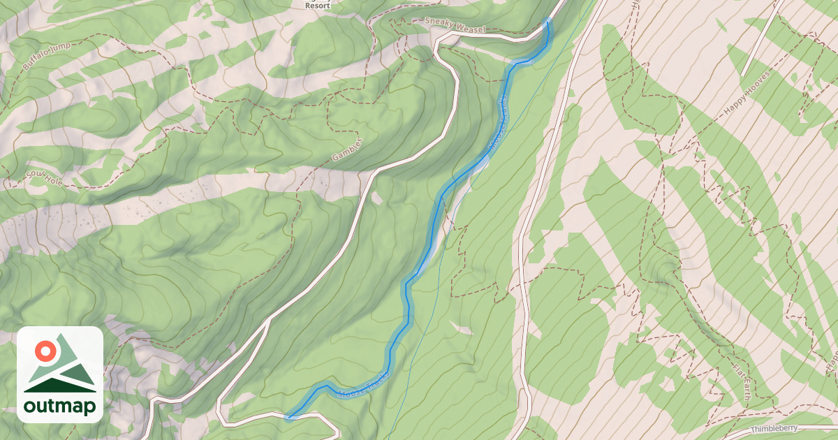 Map of Moose Tracks