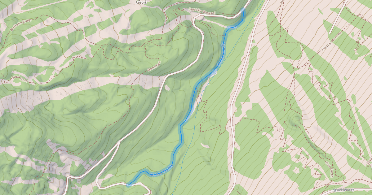 Map preview of Moose Tracks