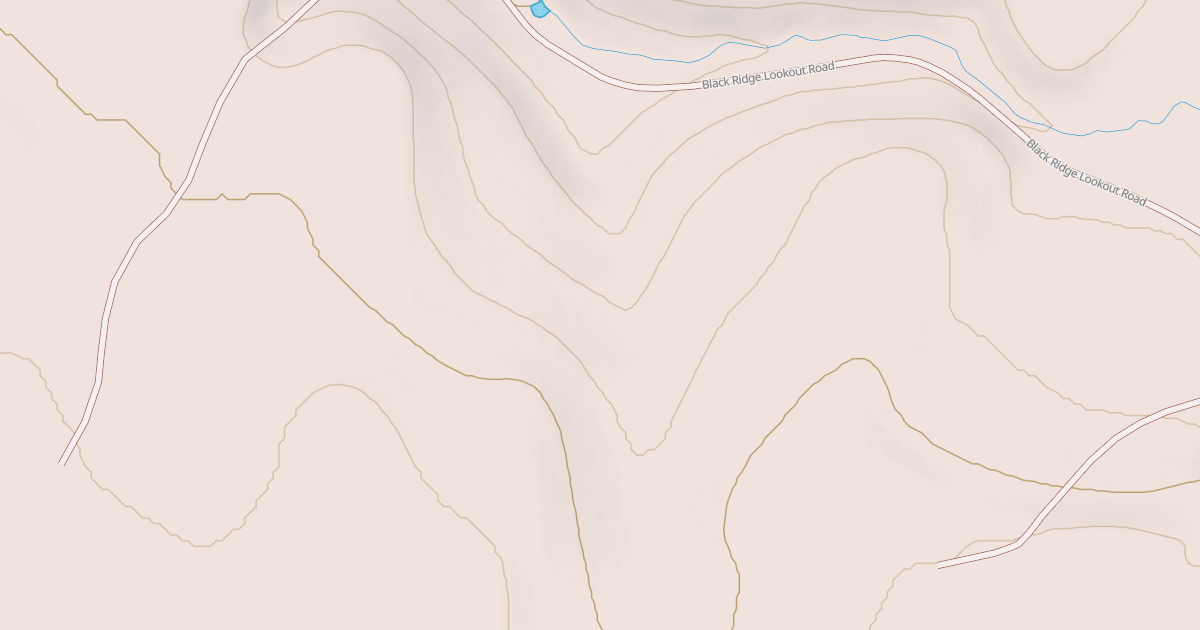 Map preview of BLACKS SPRING SPUR