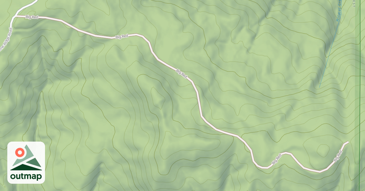 Map of BIG RED