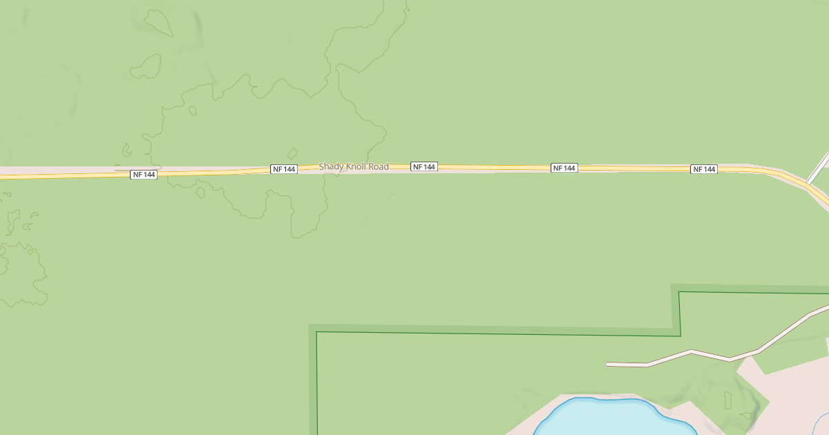 Map preview of USFS Motor Vehicle Use Map Trails 6657