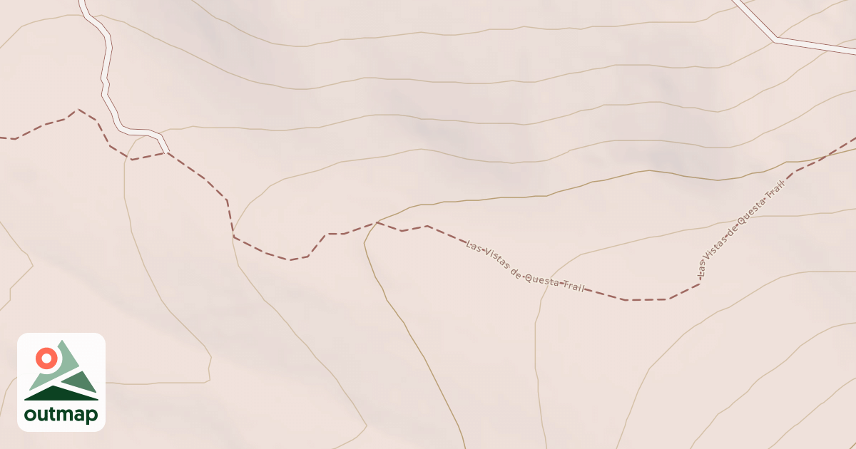 Map of Las Vistas De Questa Trail