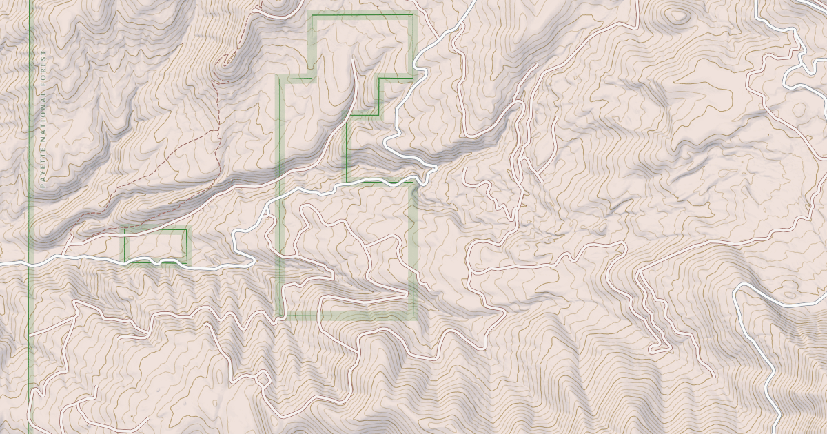 Map preview of GROSSEN CANYON