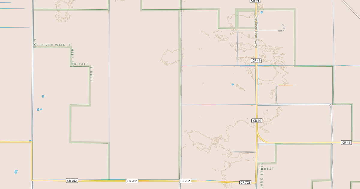 Map preview of Consolidated Conservation Trails