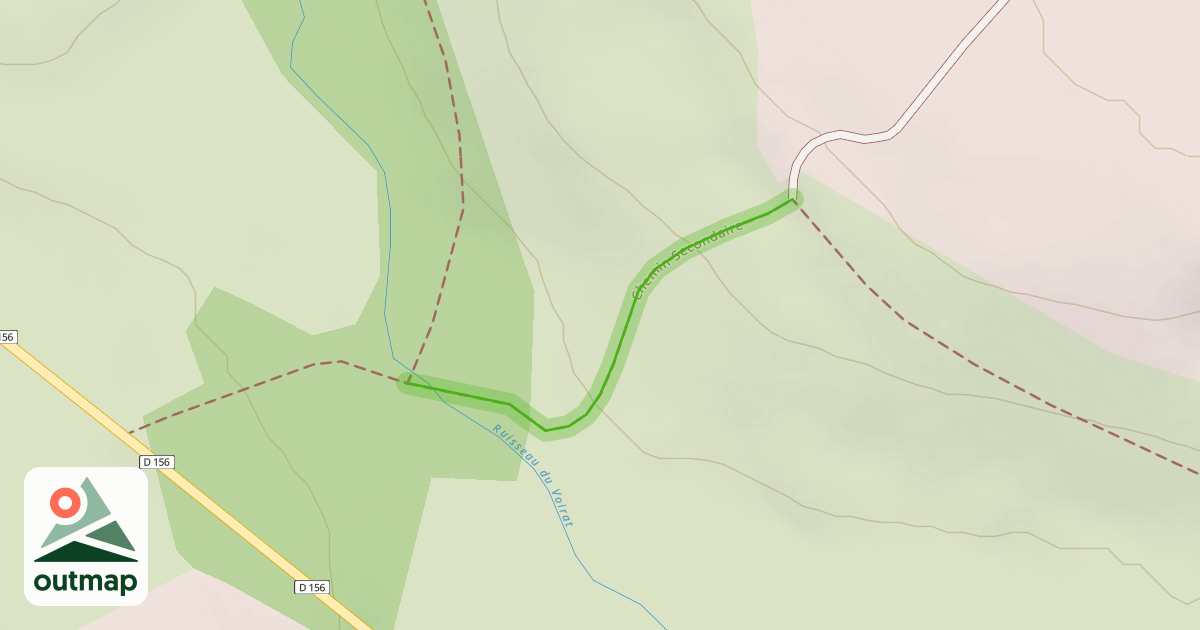Map of Chemin Secondaire