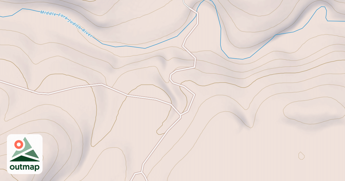 Map of JUDITH STATION