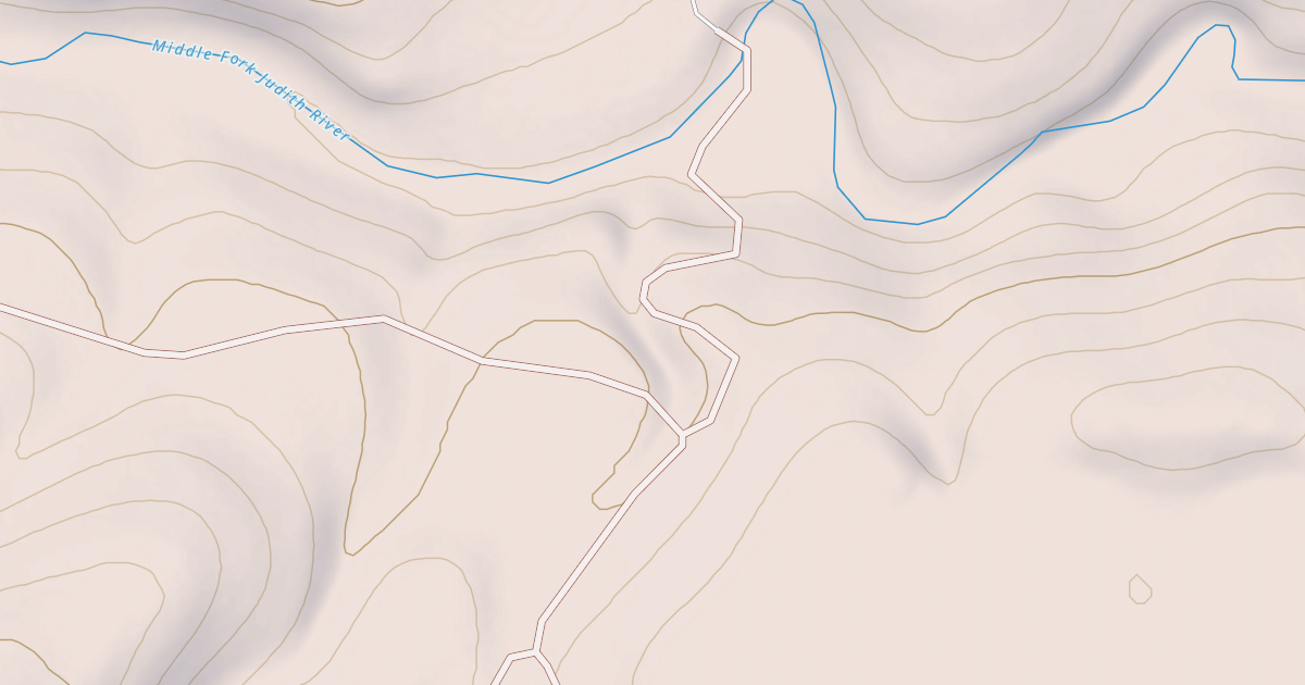 Map preview of JUDITH STATION