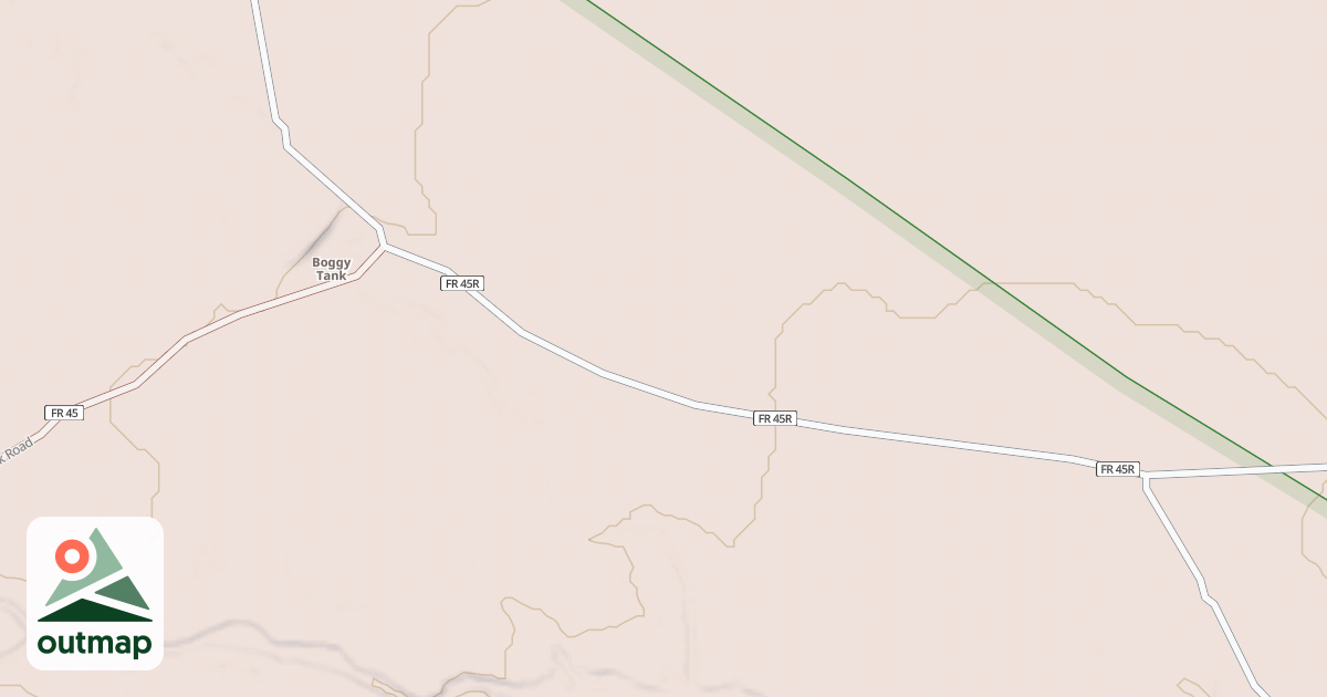 Map of USFS Motor Vehicle Use Map Roads {DCA3D8B4-76FF-45D2-963B-6E49D95B938B}