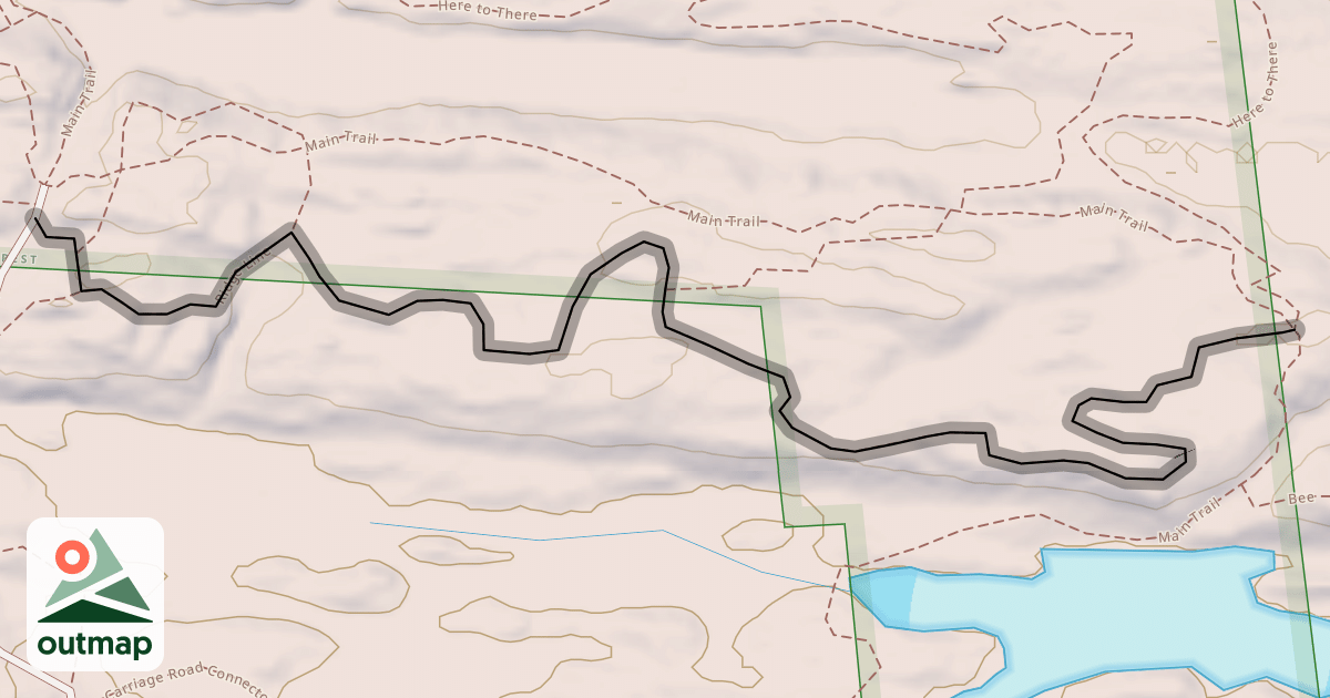 Map of Ridge Line