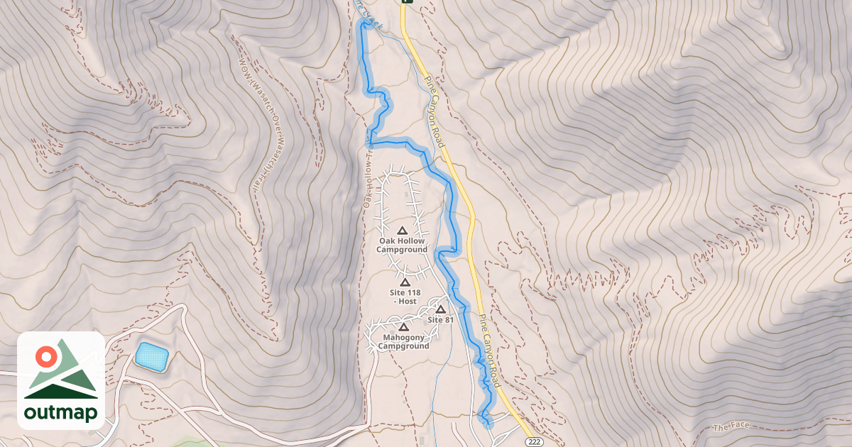 Map of Nature (WSP) Trail