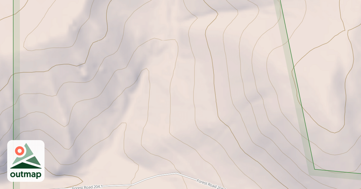 Map of BOXELDER RIDGE BR 1F