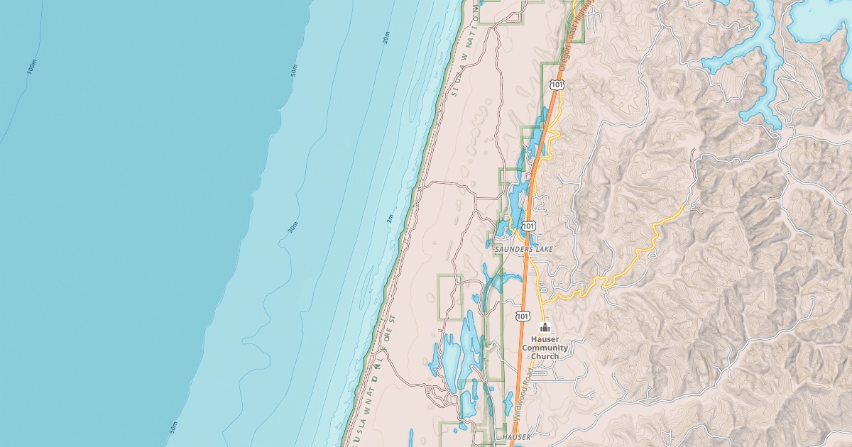 Map preview of USFS Motor Vehicle Use Map Trails 16224