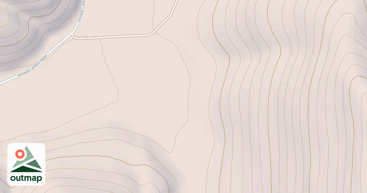 Map of South Fork Timber Creek