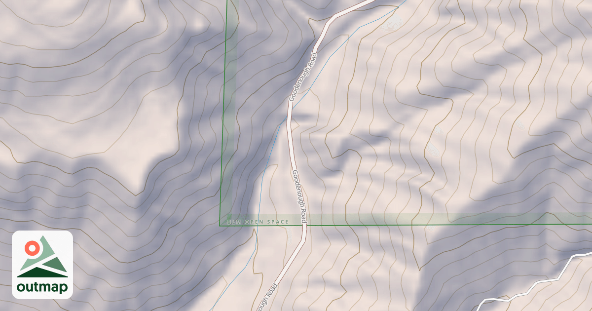 Map of BLM National GTLF Public Motorized Roads 7eae2bbe-4558-420b-856a-3b4fd9406eb5