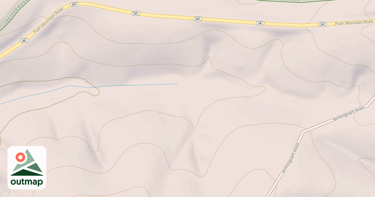 Map of USFS National Forest System Roads {D508FBF0-08CB-4BF7-812B-4790AC3B5EF7}