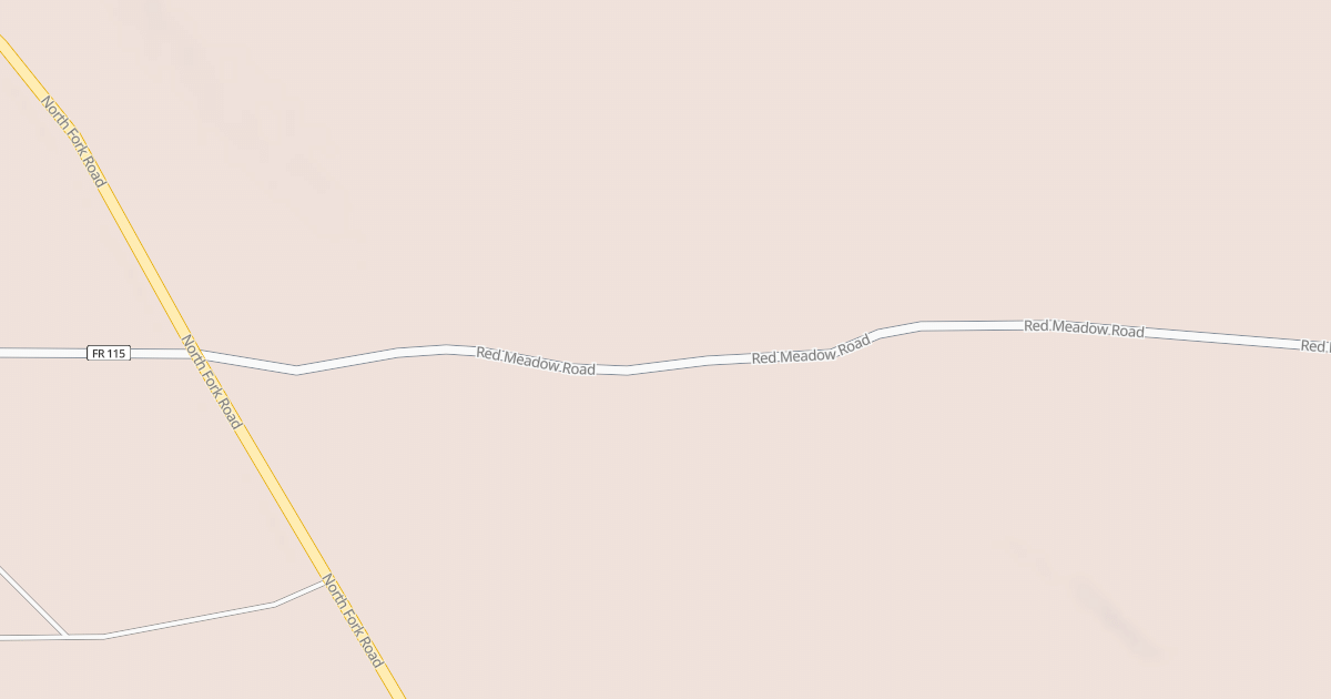 Map preview of EAST RED MEADOW DRIVE