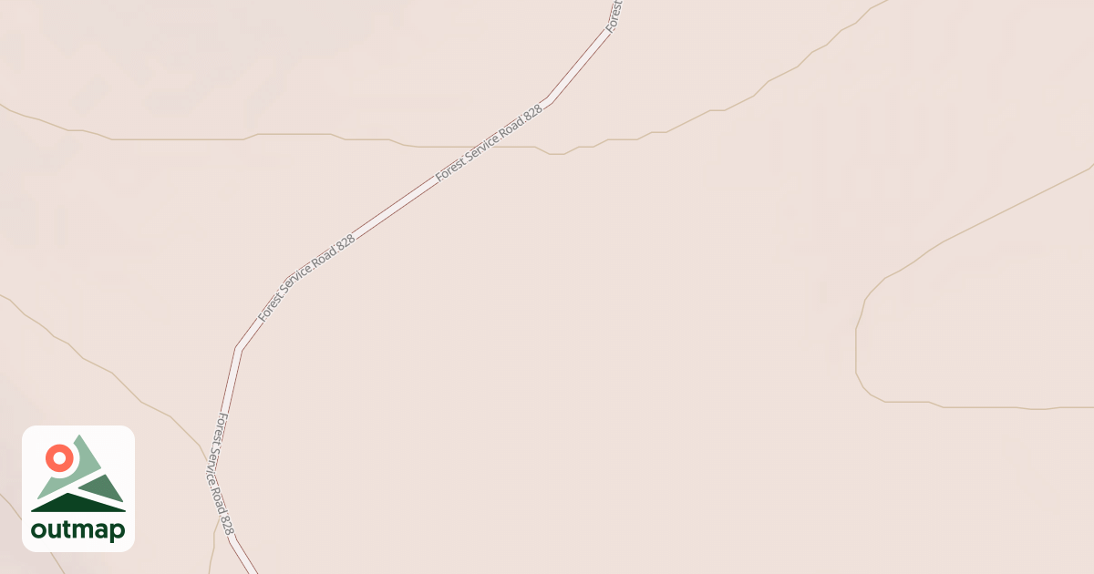 Map of LAKE CR DISPERSED B