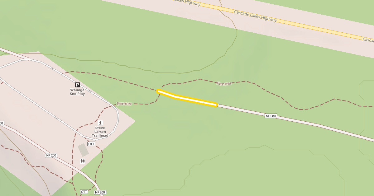 Map preview of Forest Road 4614-080