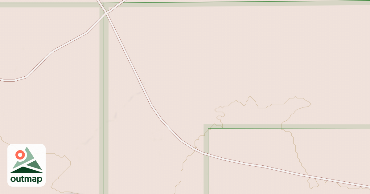 Map of Bergland Snowmobile #11 N