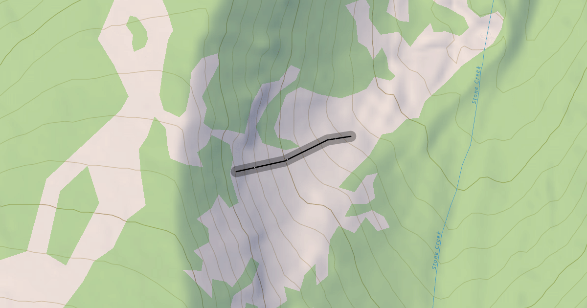 Map preview of Lower Stone Creek