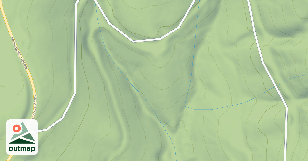 Map of CHINA GULCH SPUR G