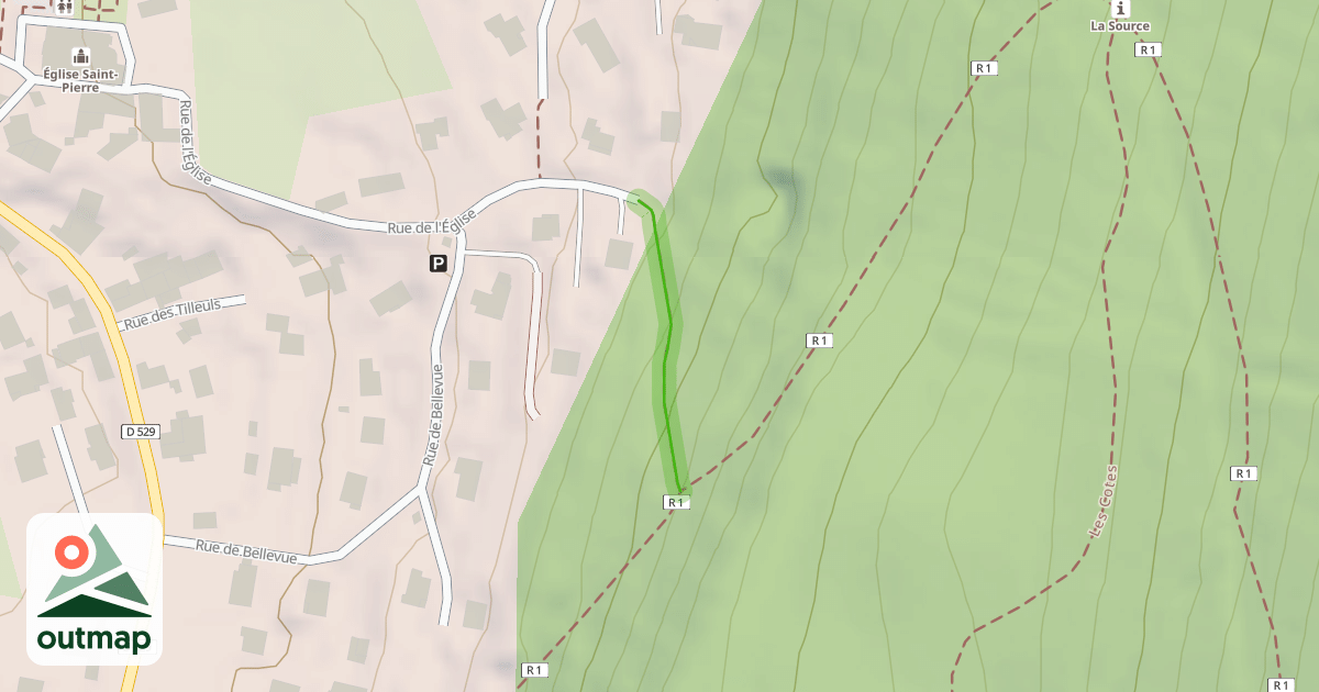 Map of Rue de l'Église
