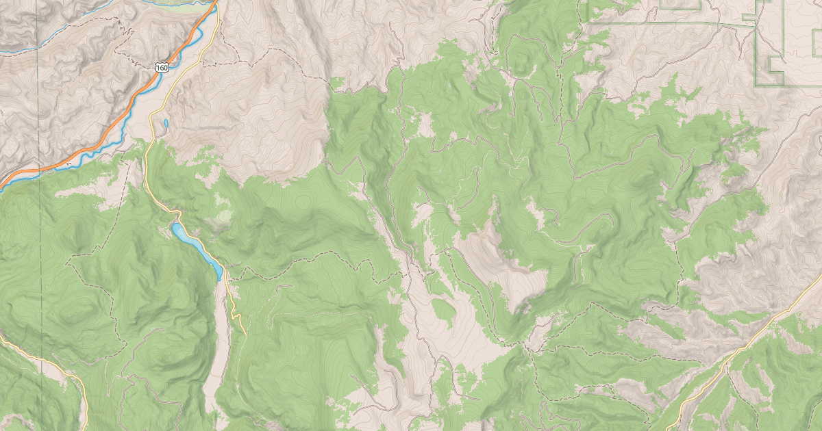 Map preview of WILLOW CR