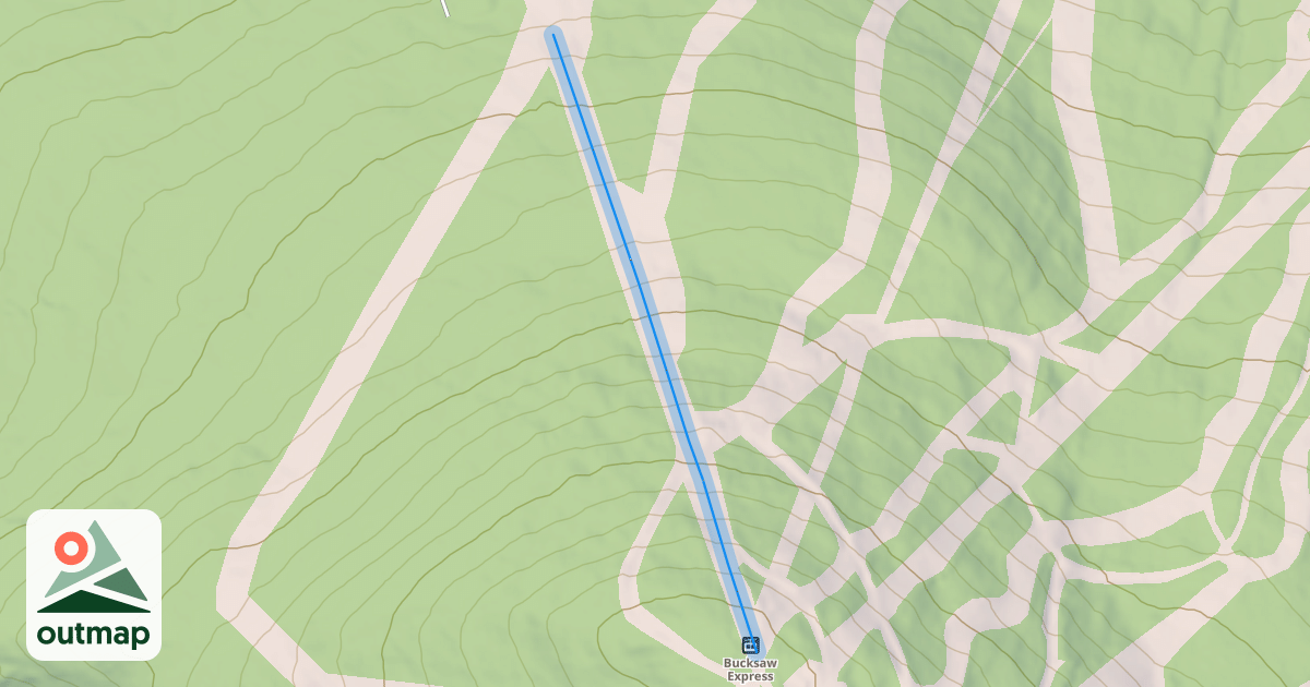 Map of Upper West Mountain