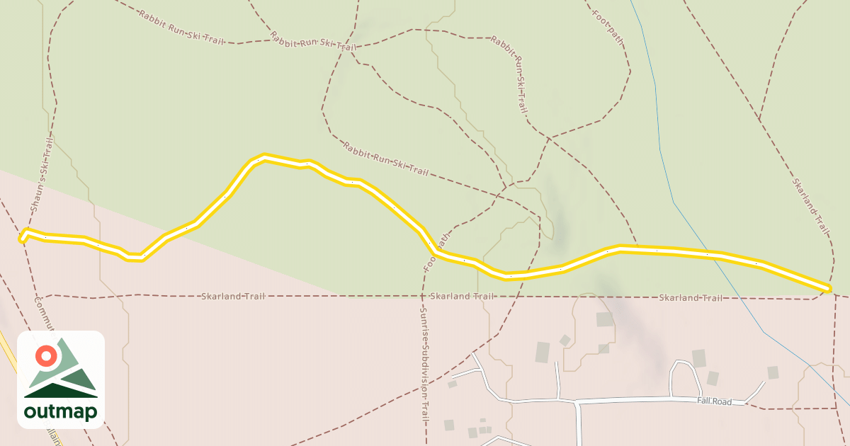 Map of Thrill Hill Bypass