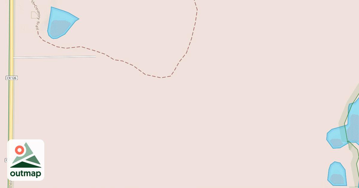 Map of LUNDEEN LAKE SPUR 2871