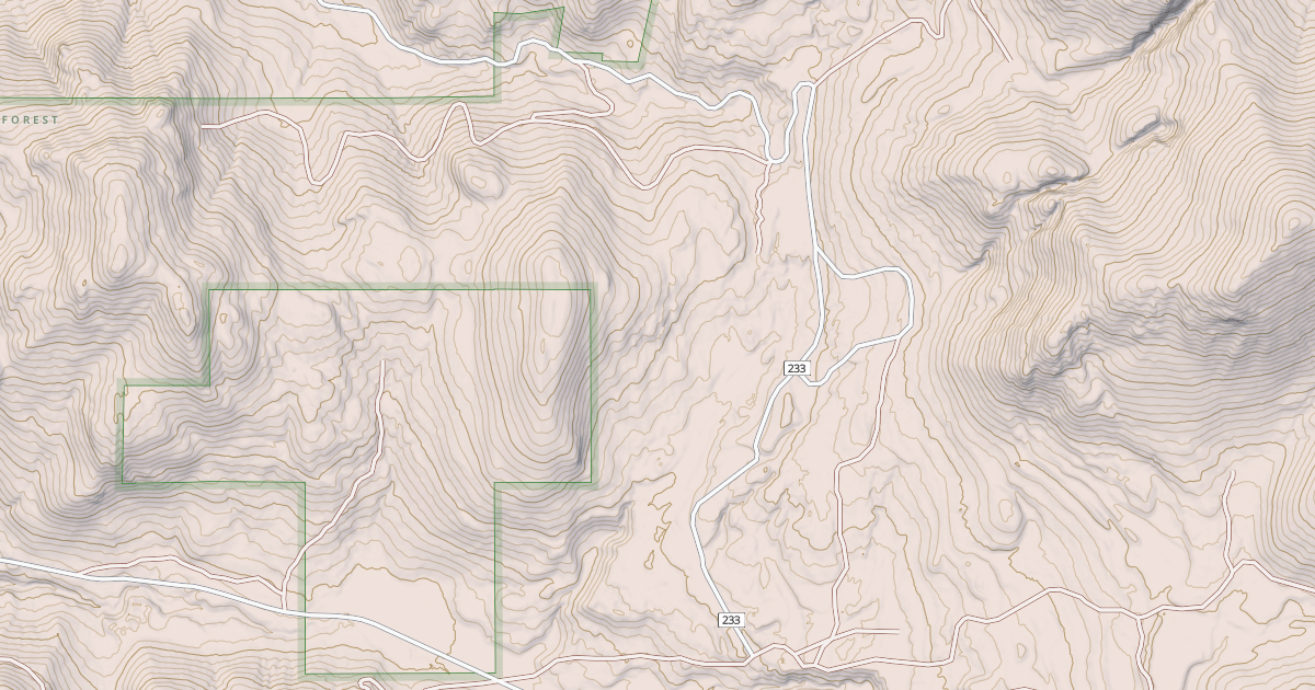 Map preview of OBRIEN CREEK