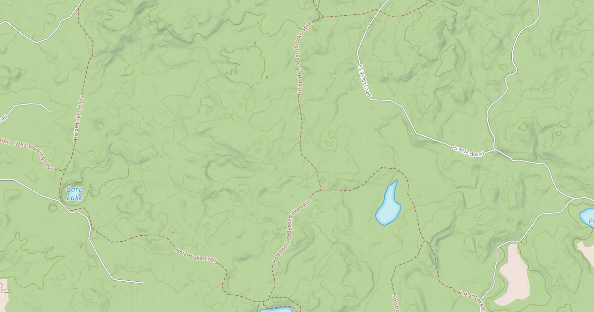 Map preview of Hoist, 10-1-5 Byron Lake Spur