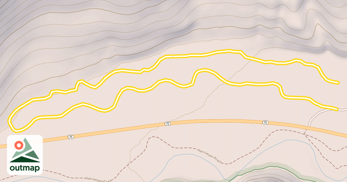 Map of Durrance Loop