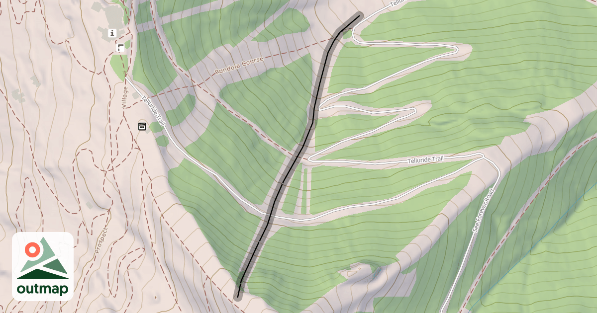 Map of North Chute
