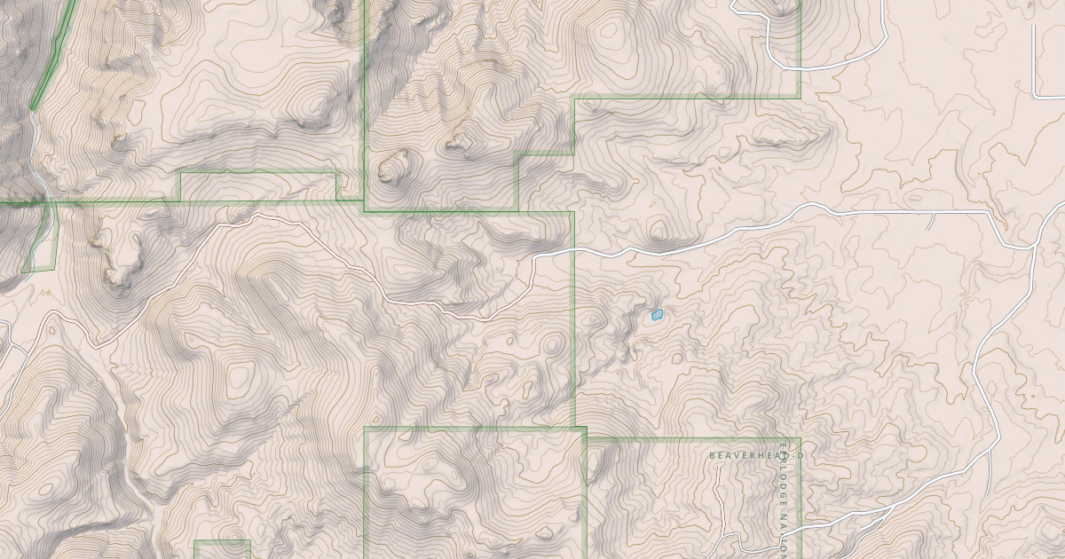 Map preview of NORTON GULCH