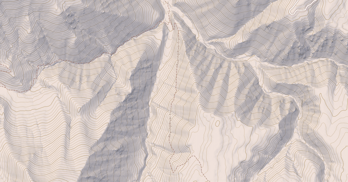Map preview of Roaring River