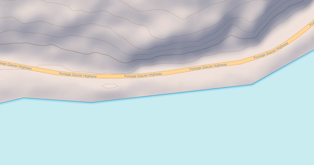 Map preview of Iditarod National Historic Trail