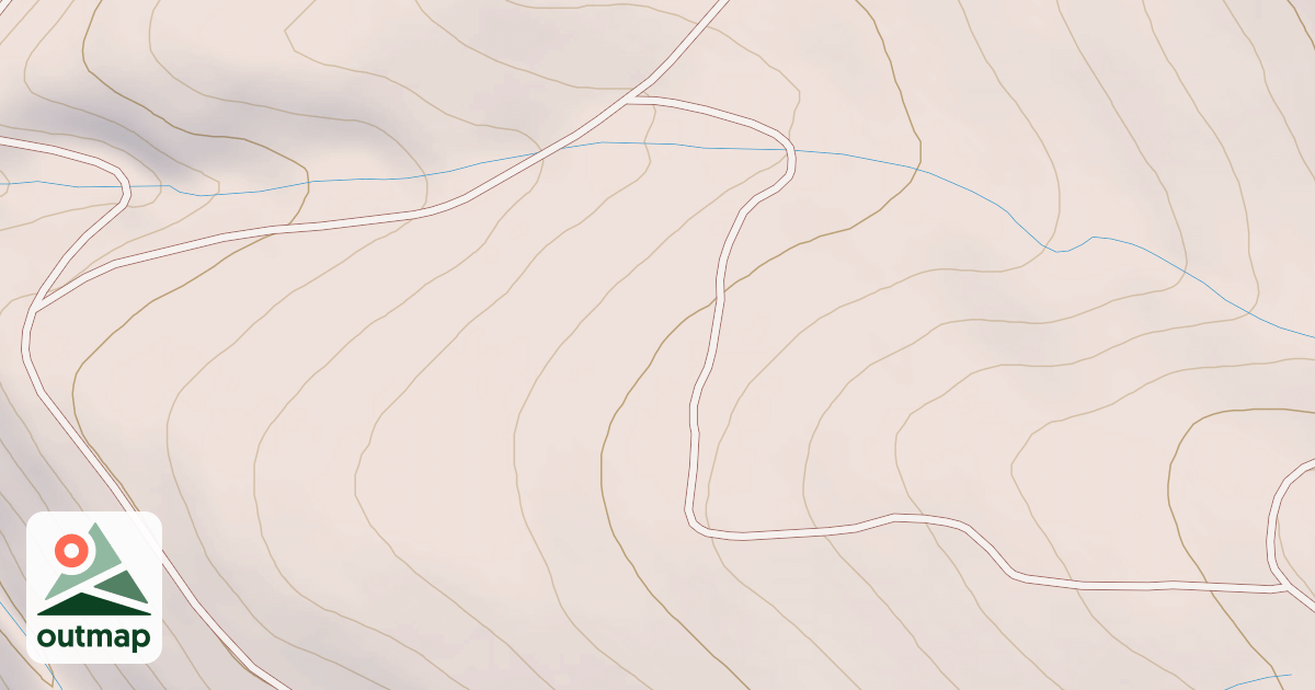 Map of BUCK MTN SPUR