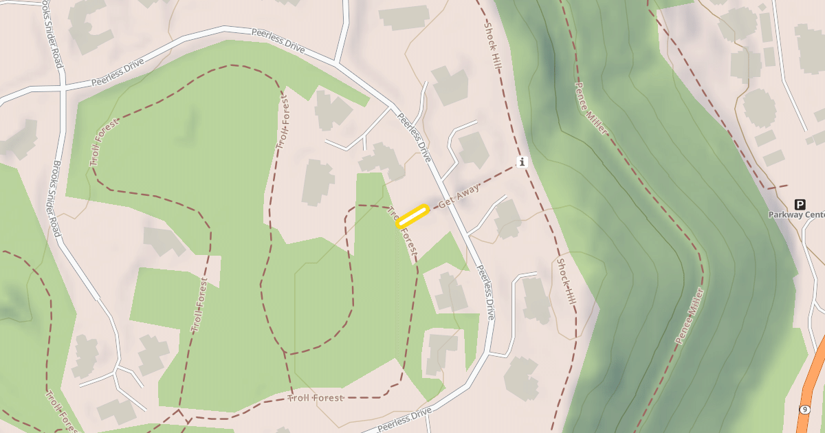 Map preview of Get Away