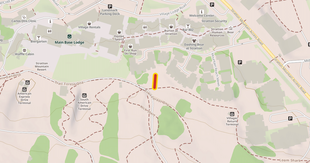 Map preview of Redlands