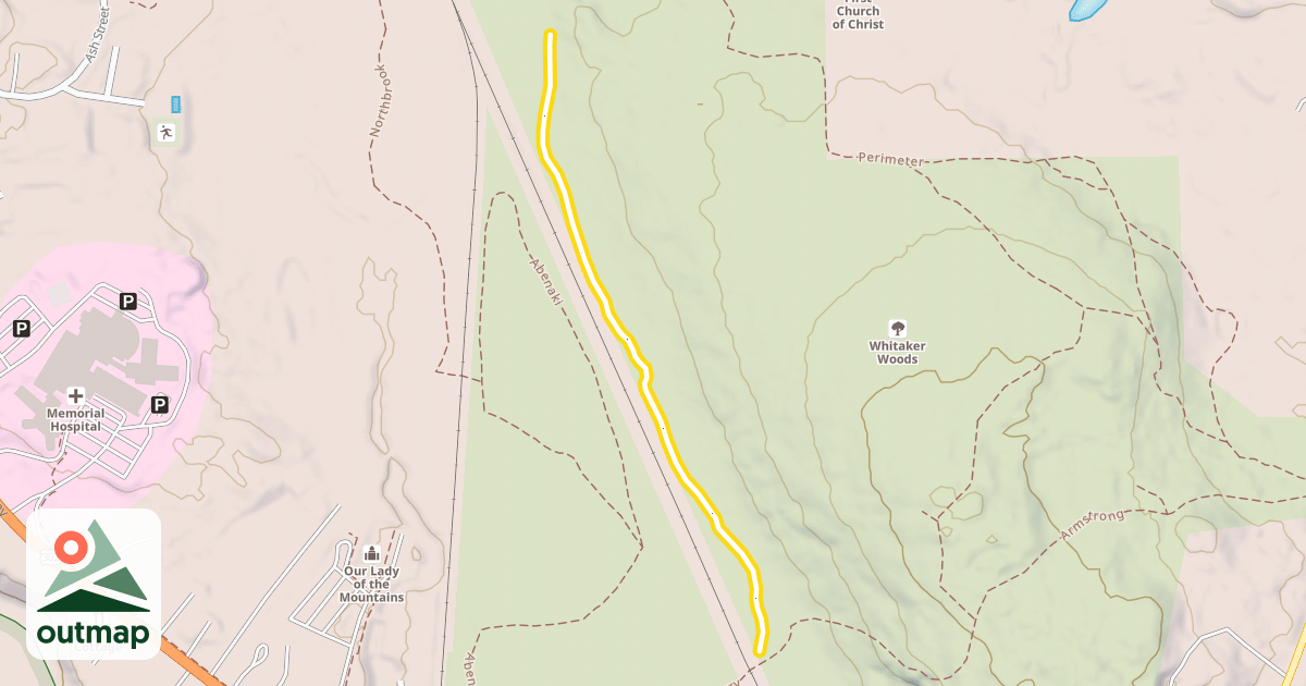 Map of Whitaker